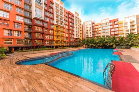 Good Stay Pool View Stylish Studio Apartment,6Km From Airport, 307 达波林 外观 照片